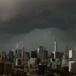NYC Thunderstorm Warning