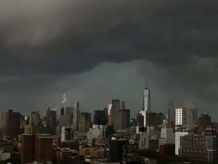 NYC Thunderstorm Warning